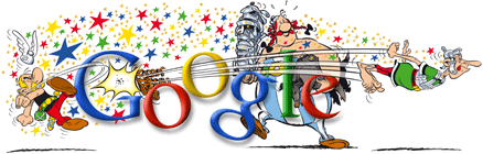 Astérix y Obélix en Google